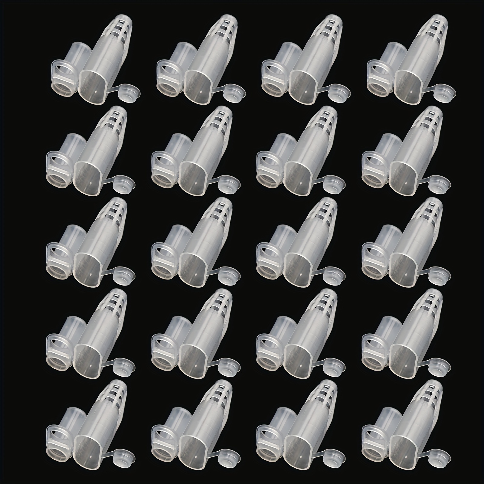 

20-pack Plastic Cage, Beekeeping Clip, Isolator Tool, Non-electric Rearing Equipment