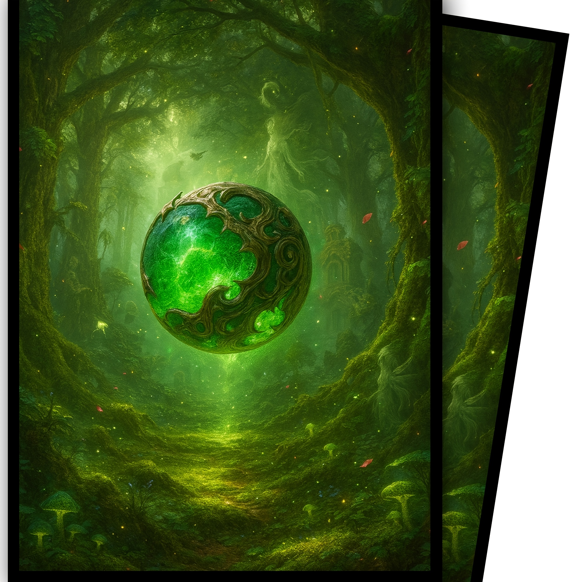 mtg strixhaven card sleeves Ultimate Guard: Sleeves – MTG: Secrets of Strixhaven – Green Rare – Good  Games main image 1