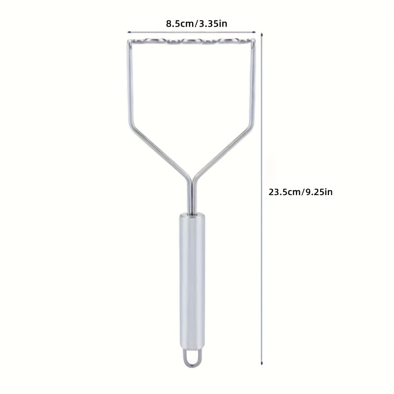 TEMU Potato Masher, Efficient For Mashing Potatoes, Sweet Potatoes, And Vegetables - Easy To Clean Kitchen Tool, Suitable For Home And Professional