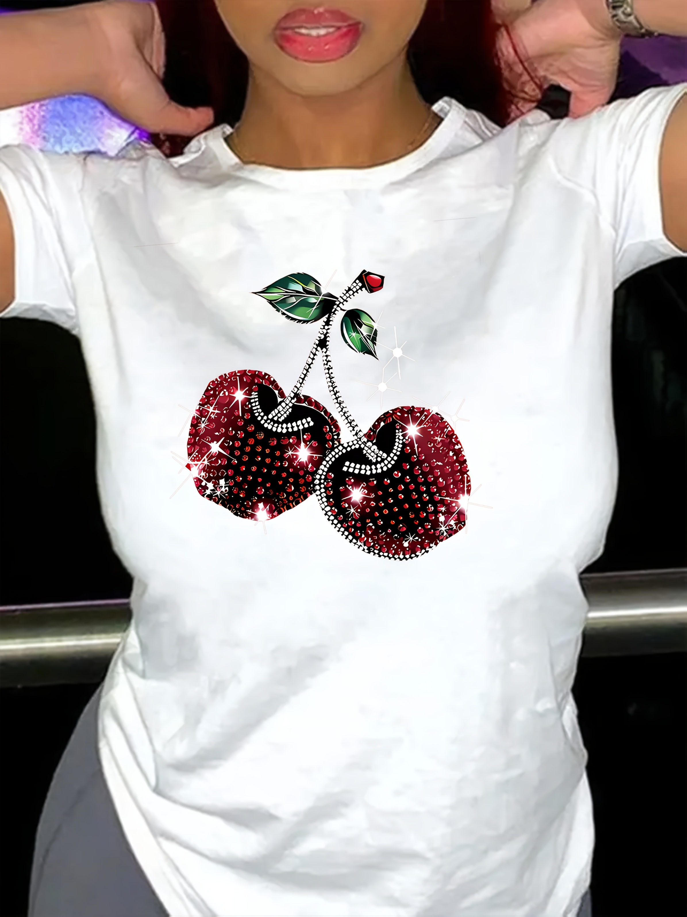 2022FW★KIRSH★CHERRY PATTERN HIGH NECK LONG SLEEVE T-SHIRT 51aE2a9yo+L._SY350_QL65_.jpg