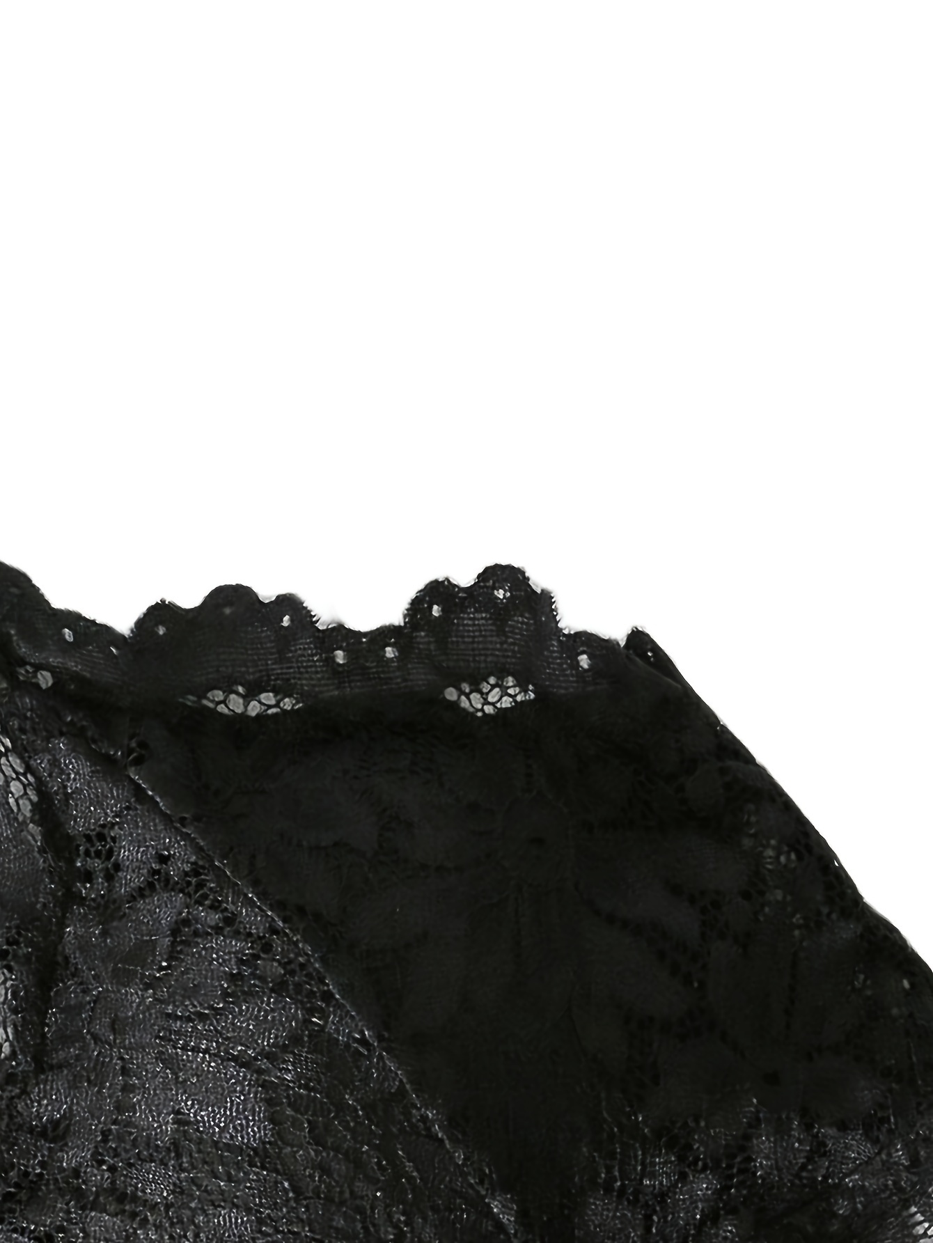 Women's Hollow Out Wrapped Breast Lace Cami Bras, Anti-slip Solid Medium Stretch Padded Bra, Women's Lingerie & Underwear