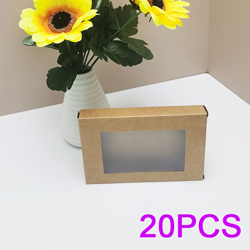 Image of 20pcs Gift Box Cover Gift, 12.5*8.5*1.5cm Gift Box For Craft, Wedding Party Favors, And Other Versatile Boxes For Retail Stores, Boutique, Supermarkets