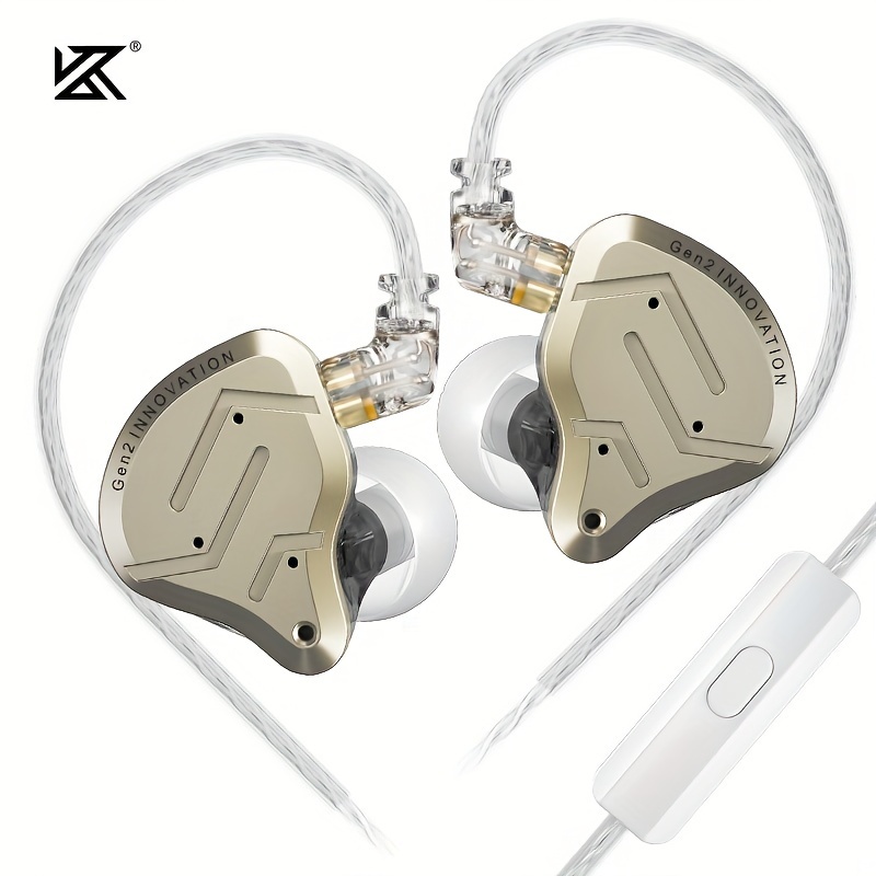 KZ ZSN Pro X In Ear Earphones Hybrid technology 1BA+1DD HIFI Bass Metal  Earbuds Sport Noise Cancelling Headset Monitor