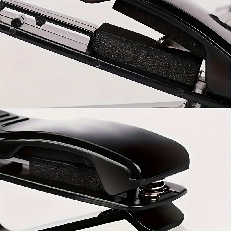 1pc Multifunctional Car Sun Visor Glasses Holder - ABS Material with Bill and ID Card Slots, Essential Car Interior Accessories