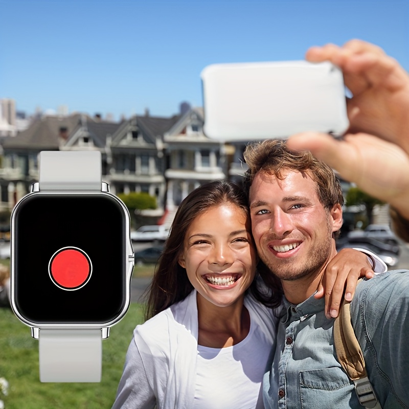 Smartwatch for Men and Women, Multiple Sports Modes, Compatible with iPhone and Android Systems, Best Gift Choice