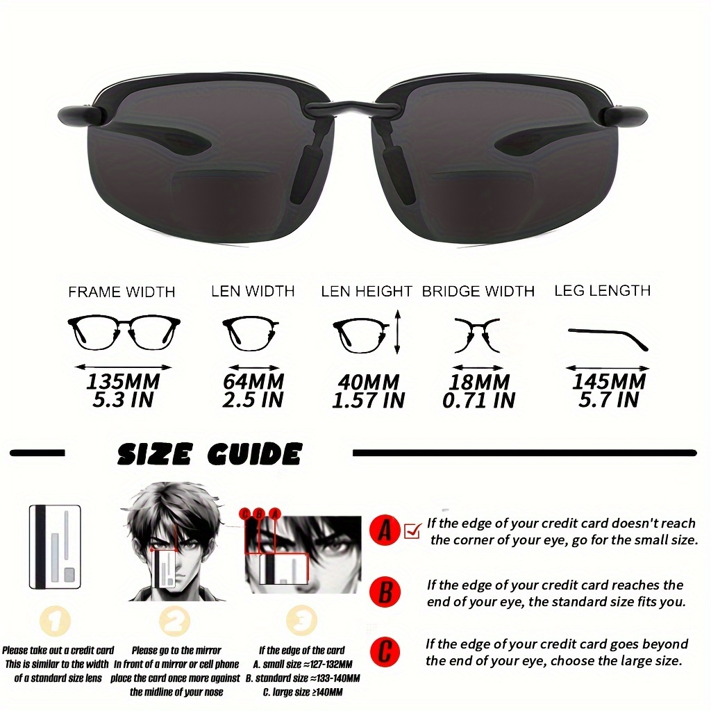 Maxjuli Bifocal Sunglasses: Tr90 Frame Comfortable Readers - Temu Australia
