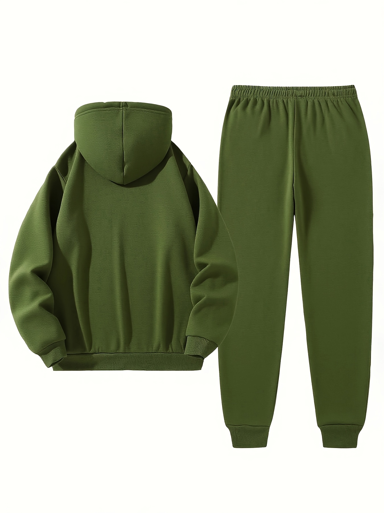 3pcs Casual Vest Set for Men: Hoodie and Drawstring Trousers