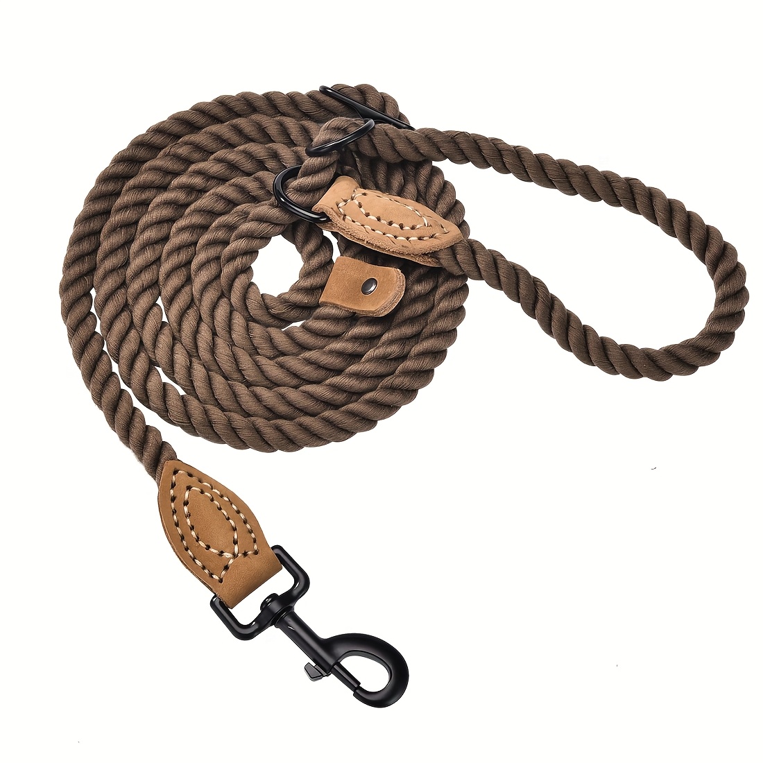 Universal Adjustable P-Leash for Large Dogs with Collar