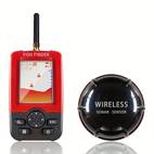 portable fish detector battery powered wireless fish finder sonar capable of measuring depths up to 45 meters