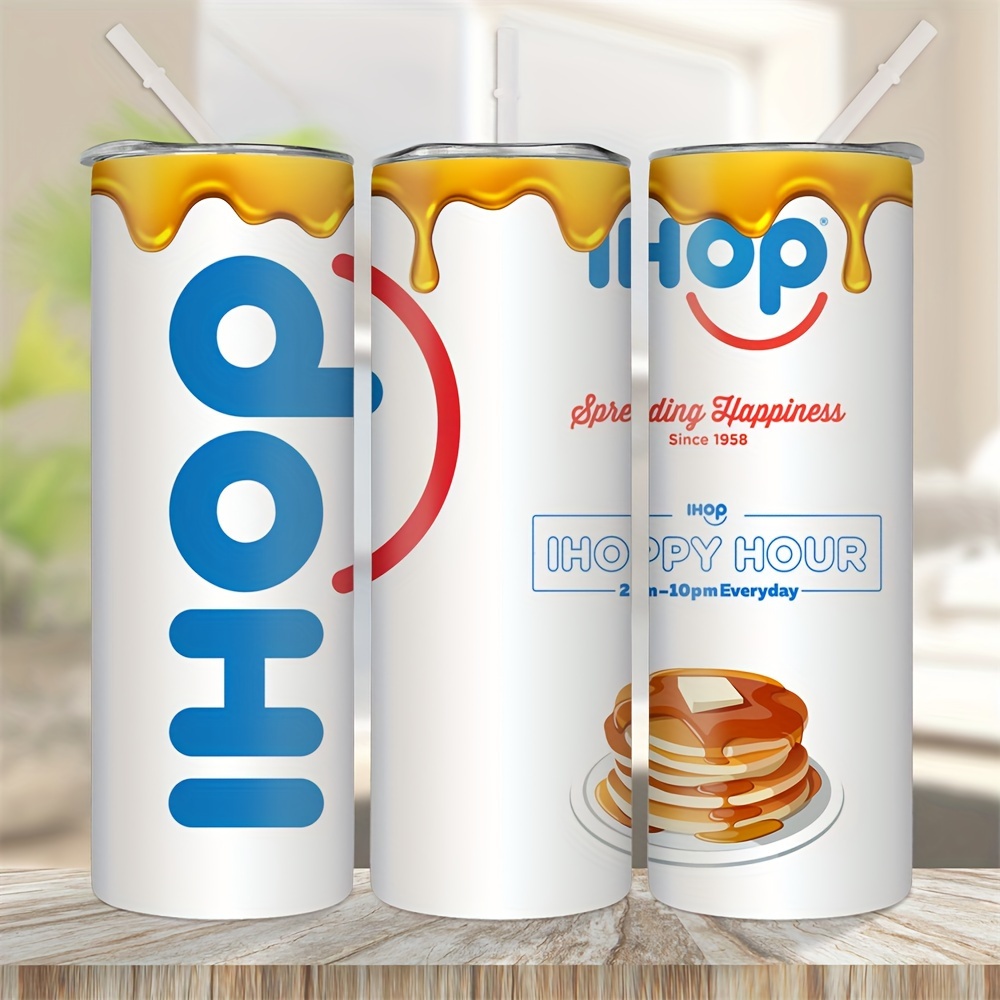 

Ihop- 20oz Steel , - , Round Insulated For Hot And Beverages, Christmas For