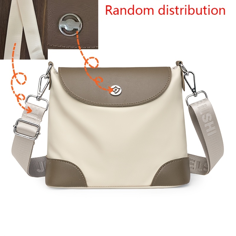 TEMU Fashionable Women's Large-capacity Lightweight Shoulder Bag, Simple Casual Messenger Bag, Crossbody Bag, Multi-functional For Travel, Shopping,