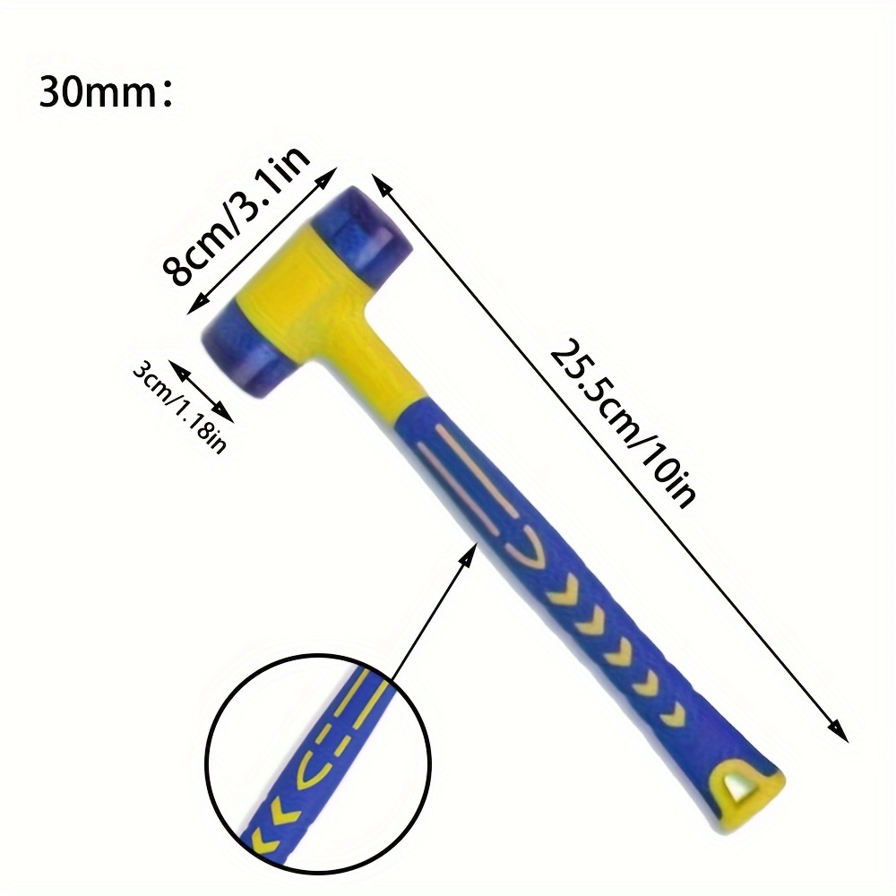 TEMU With Anti-slip Grip - , Impact-resistant For Woodworking, Home Improvement & Camping