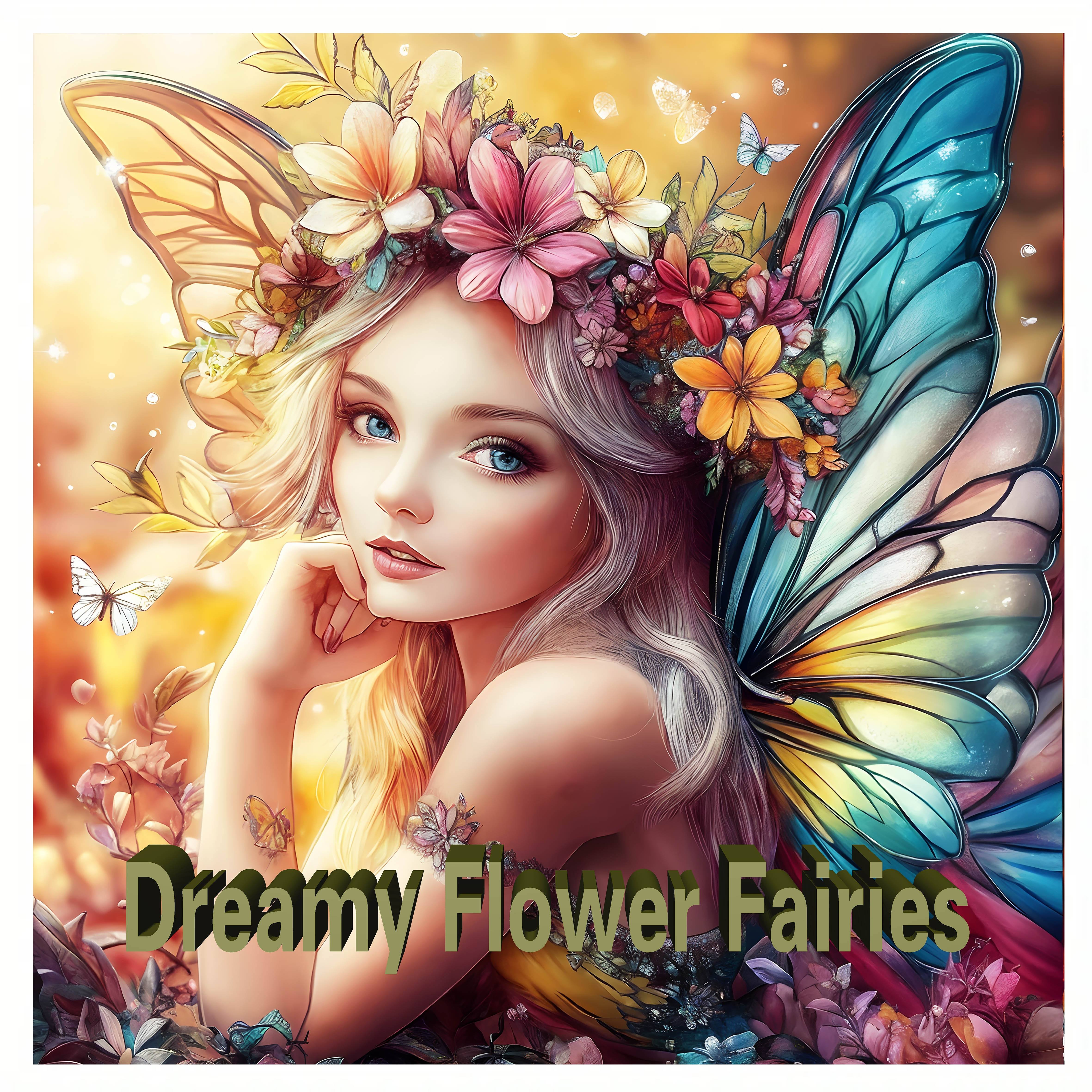 

Hobby, Flower Fairy Themed Coloring Book For Relax - 20 Single-sided Pages, Halloween, Thanksgiving, Birthdays, Christmas & New Year's Gifts, Best For Christmas, Thanksgiving