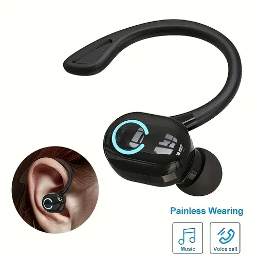 mini sized earbuds wireless music headphones with universal smartphone for business and outdoor sports use