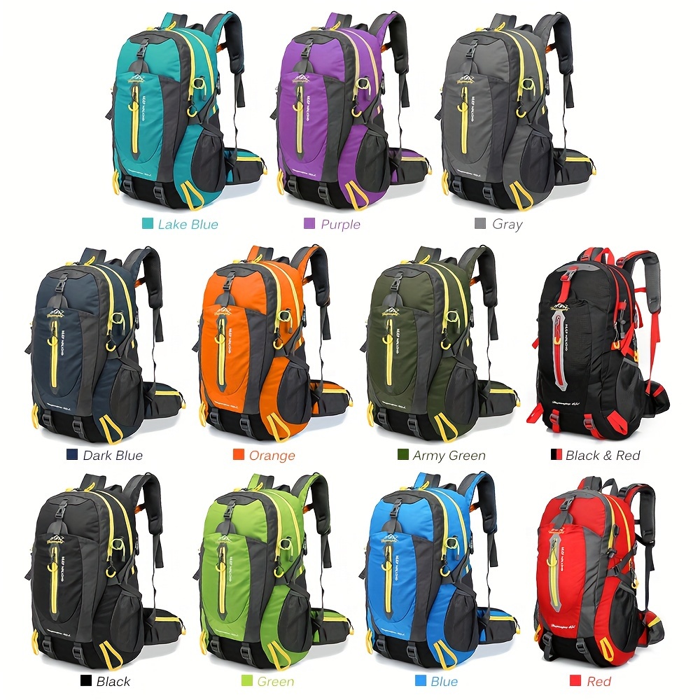 

Lixada 40l Daypack, - , Laptop Compartment, & - Features, Drawstring & , , For , , , Unisex