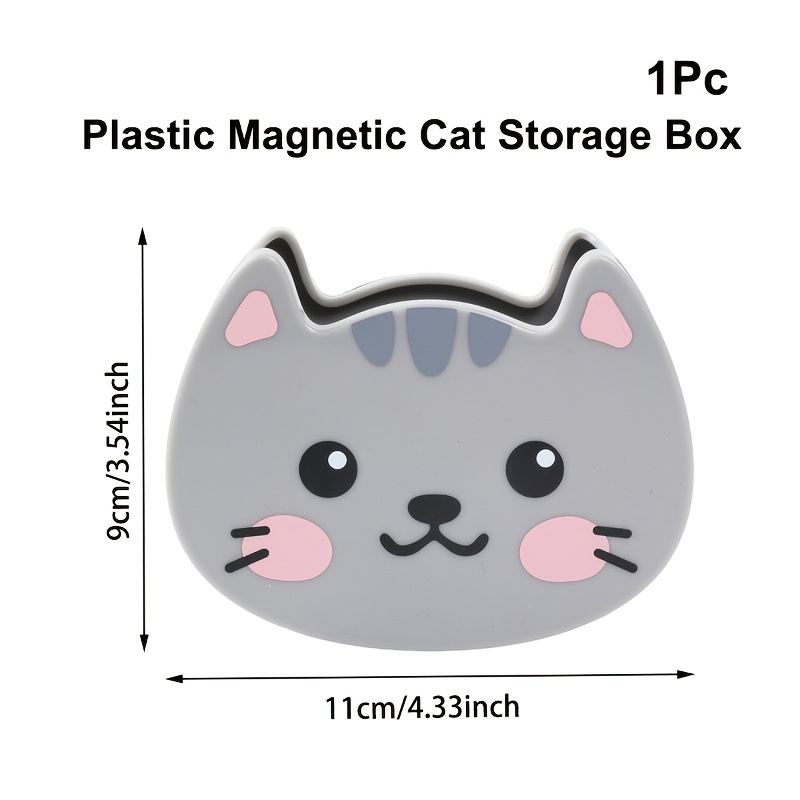 TEMU Boîte de Rangement Magnétique Perçage pour Réfrigérateur - Étagère Murale avec Base Magnétique pour Épices, Organisateur d'Entrée, Étagères de
