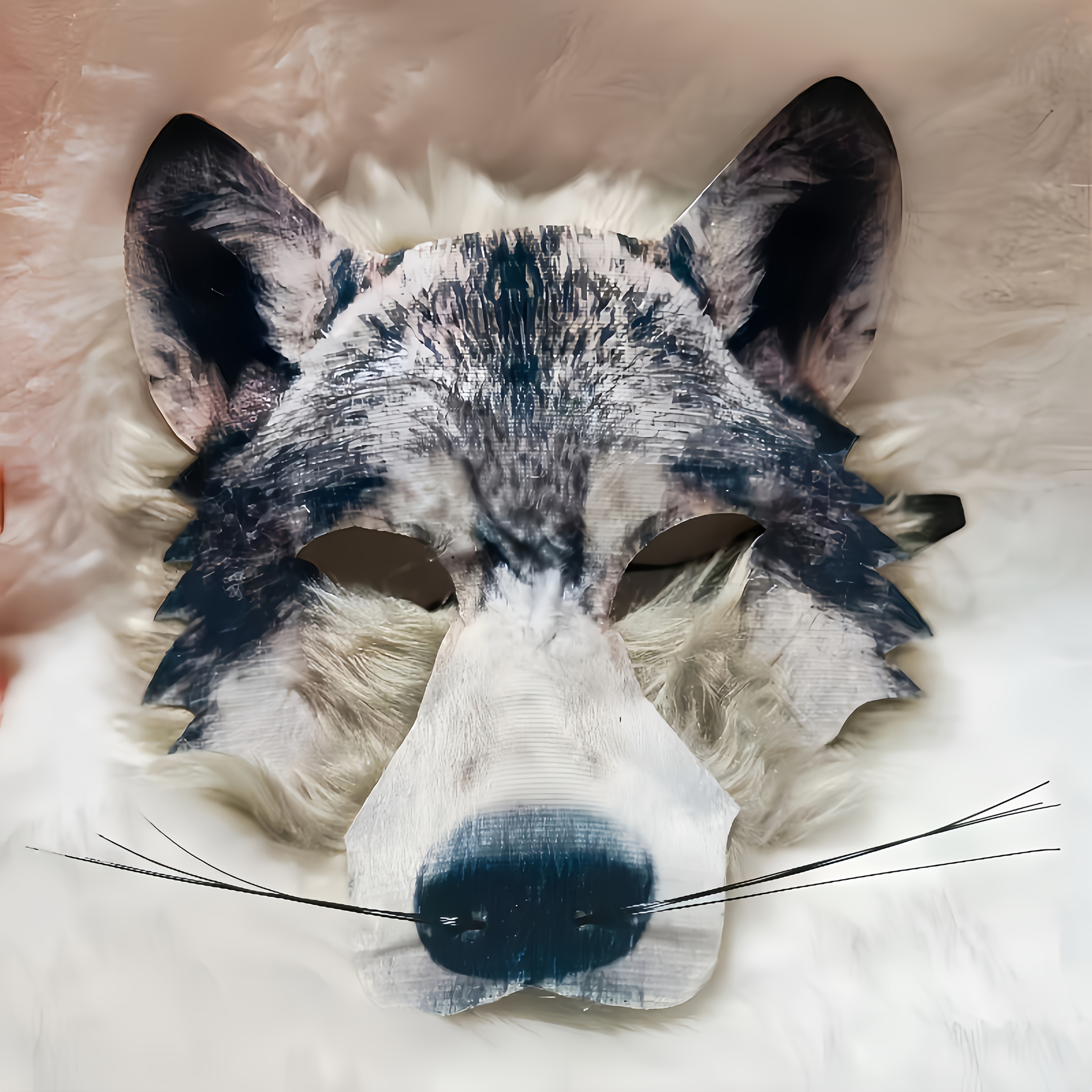 Easter Animal Mask Accessories For Costume Party, Half-face Mask For Women
