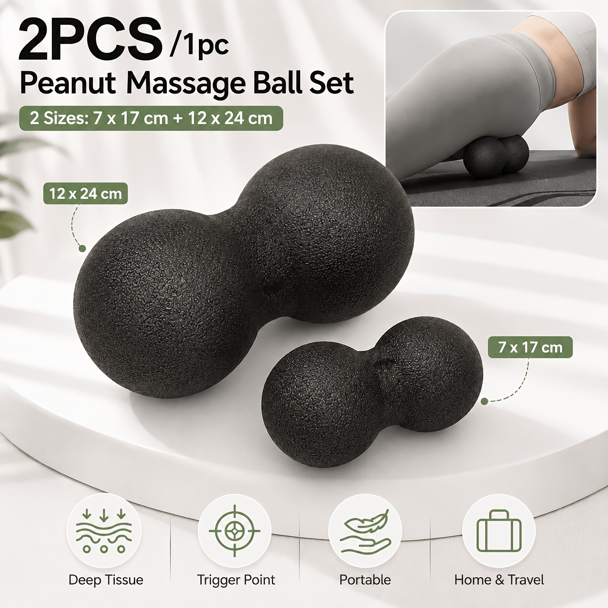 peanut massage ball sold on Temu United States