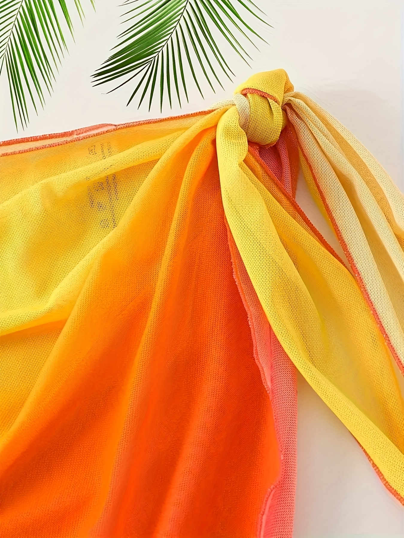 Jupe Enveloppante Marron Et Orange Taille S - Made In Camden, Coton, Poches
