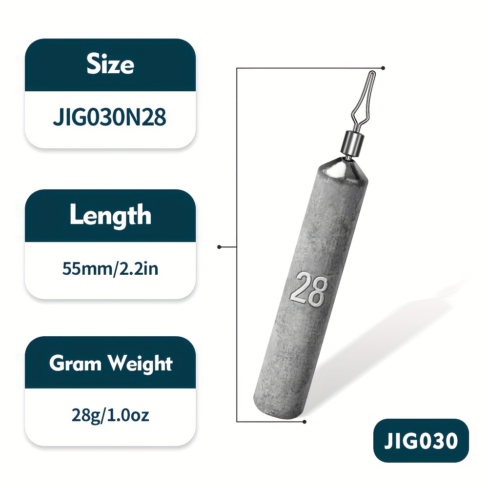 Image of 10/20pcs Inverted Fishing Column Shaped Lead Drop Fishing Gear Anti-hanging Bottom Fishing Perfect For Freshwater And Saltwater Fishing!