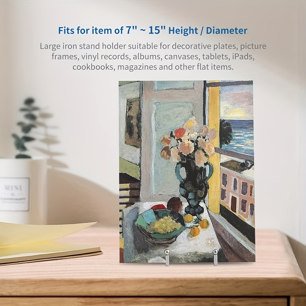 Plate Holder Easel Display Stand - Metal Plate Stands For Display...