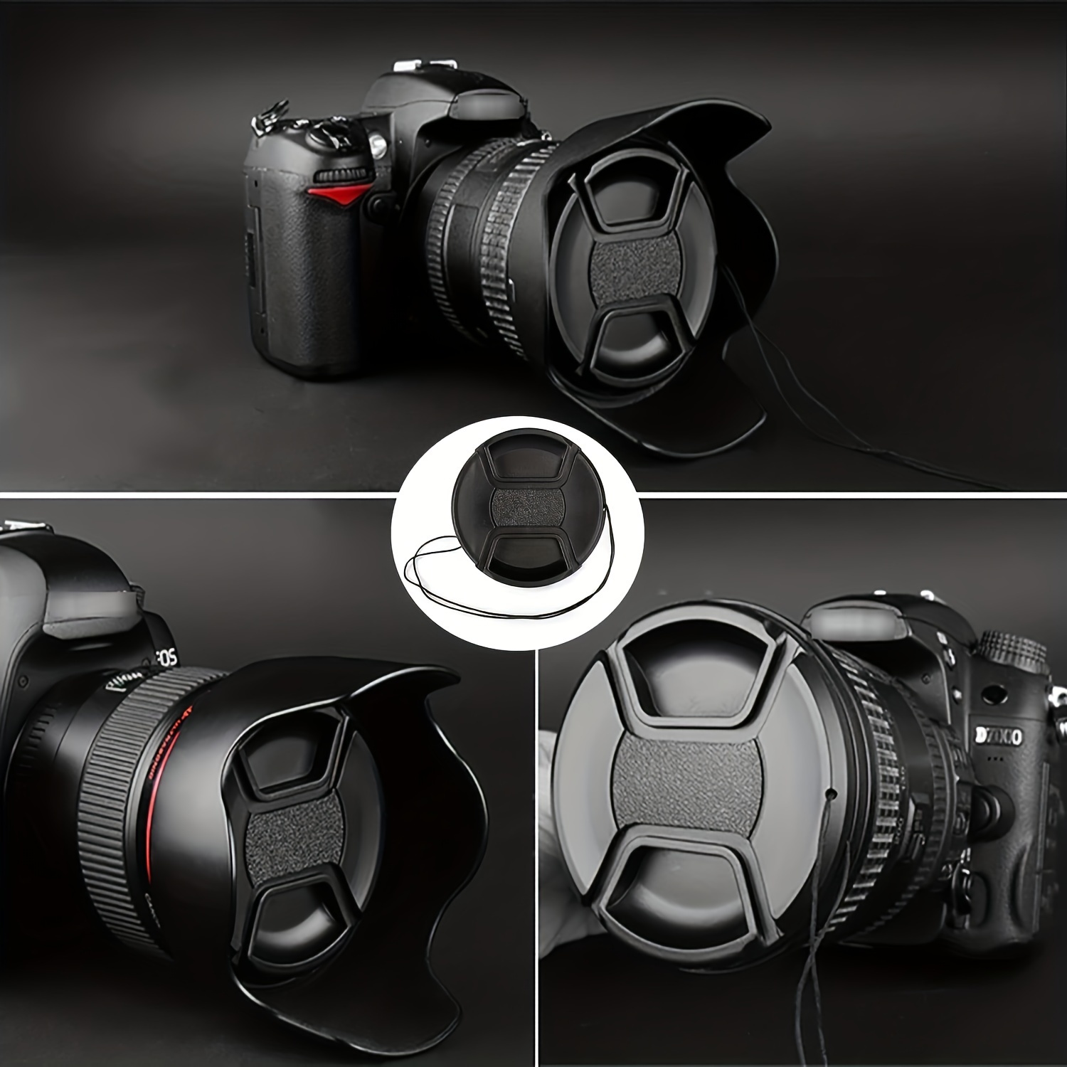 

Qzsd Cap For Mirrorless & Cameras - Pc , 40.5mm To 82mm Diameters