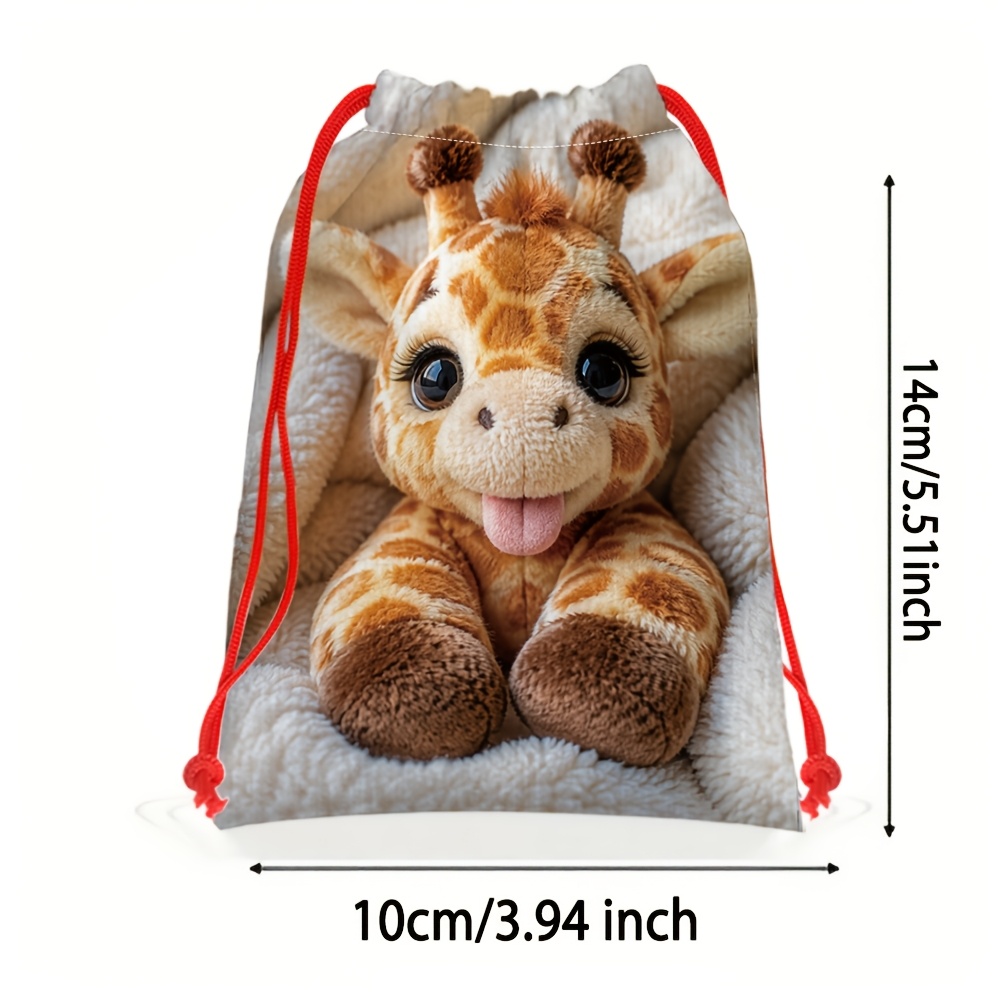 Exquisite Candy Bag Plush Giraffe Plush Toy