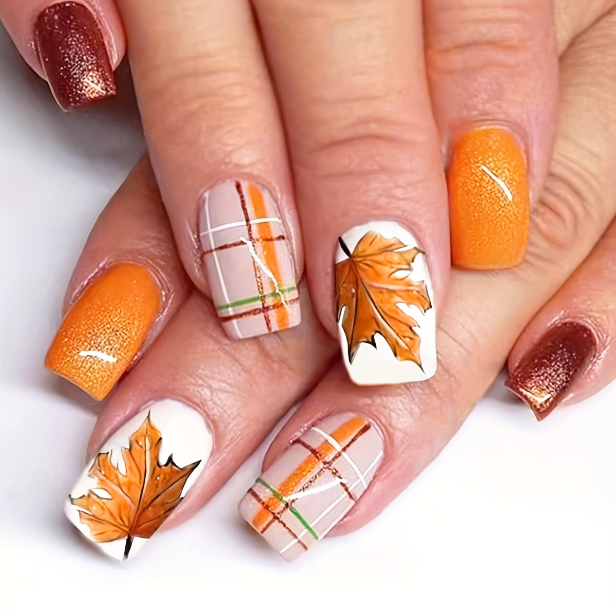 

24pcs & Set, , & , Includes 1pc & 1pc File, For Women' Art Decor, Mixed , Length, & Pattern,
