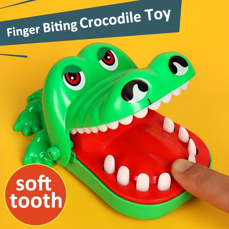 

Funny Biting Finger Crocodile Toy, Educational Toy, Parent-child Interactive Toy Novelty Game Toy