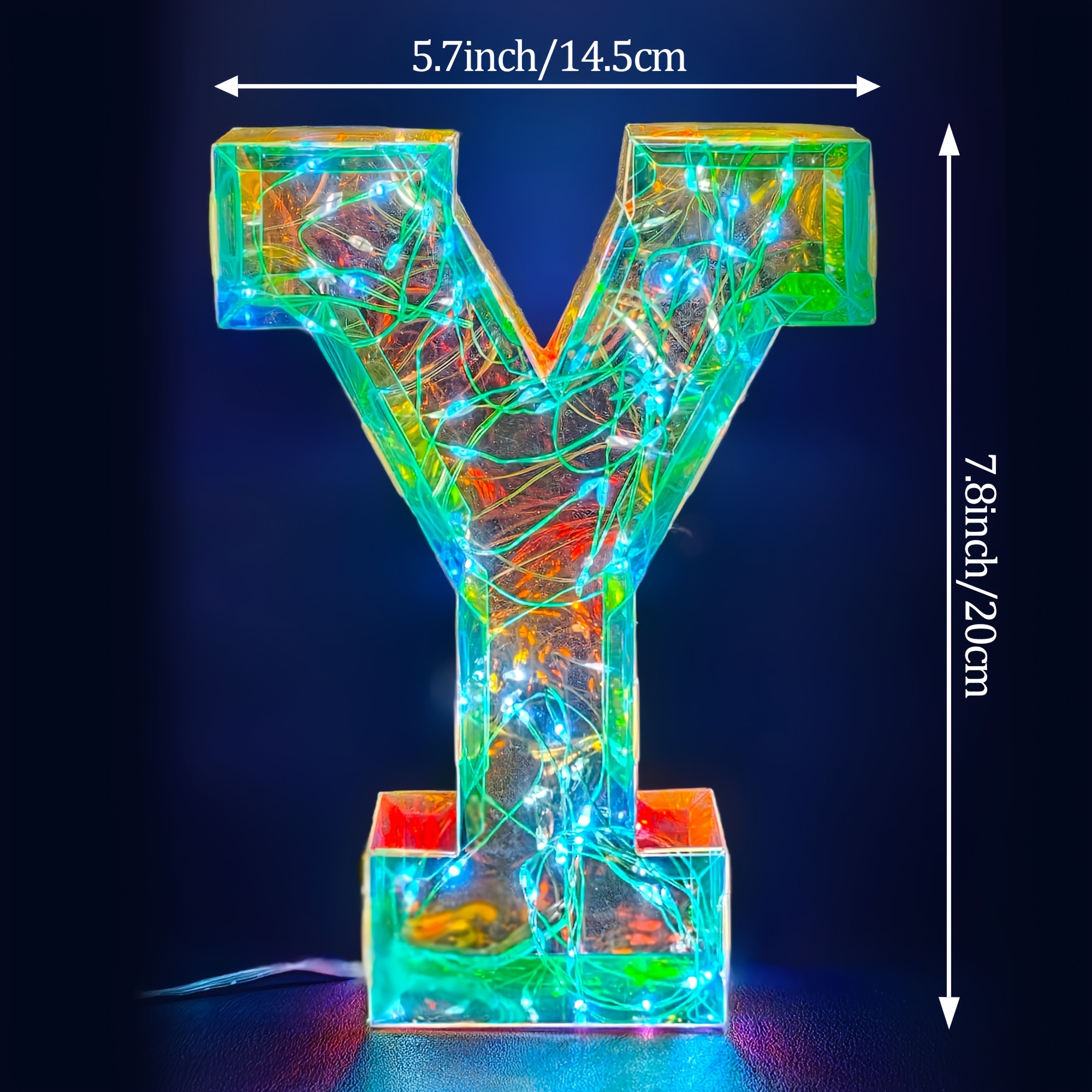 LED Color-Changing Letter and Number Lights