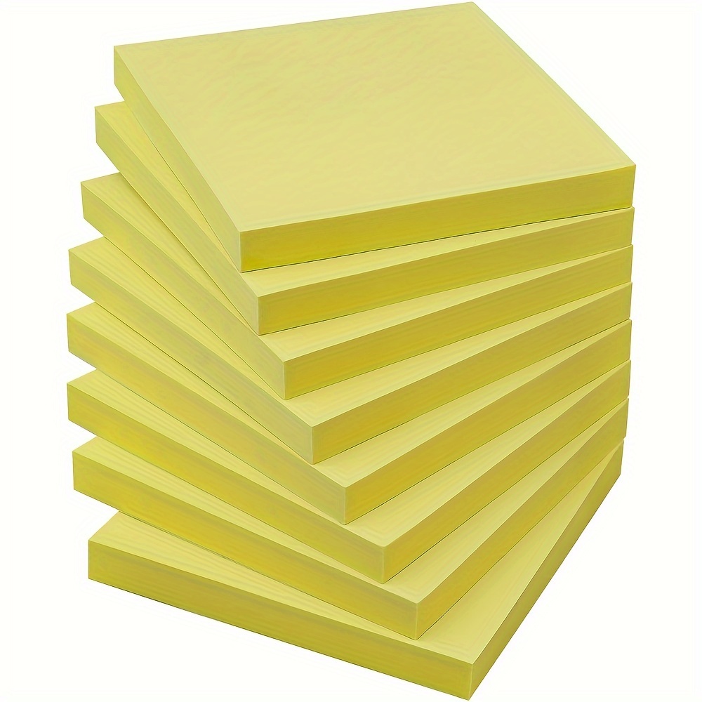 

Premium Yellow Notes - Ultra-adhesive, , School, Home, Office | Ideal For & Reminders