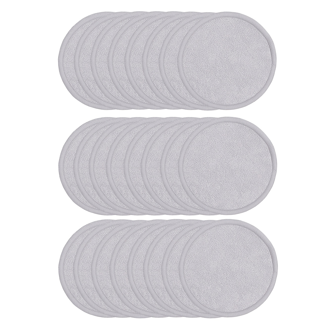 24pcs Makeup Remover Pads, Quickly Remove Makeup When , Can Be Used With Makeup Remover Or Facial Cleanser For Deep Cleansing, Machine Washable And Reusable Makeup Removal Tools
