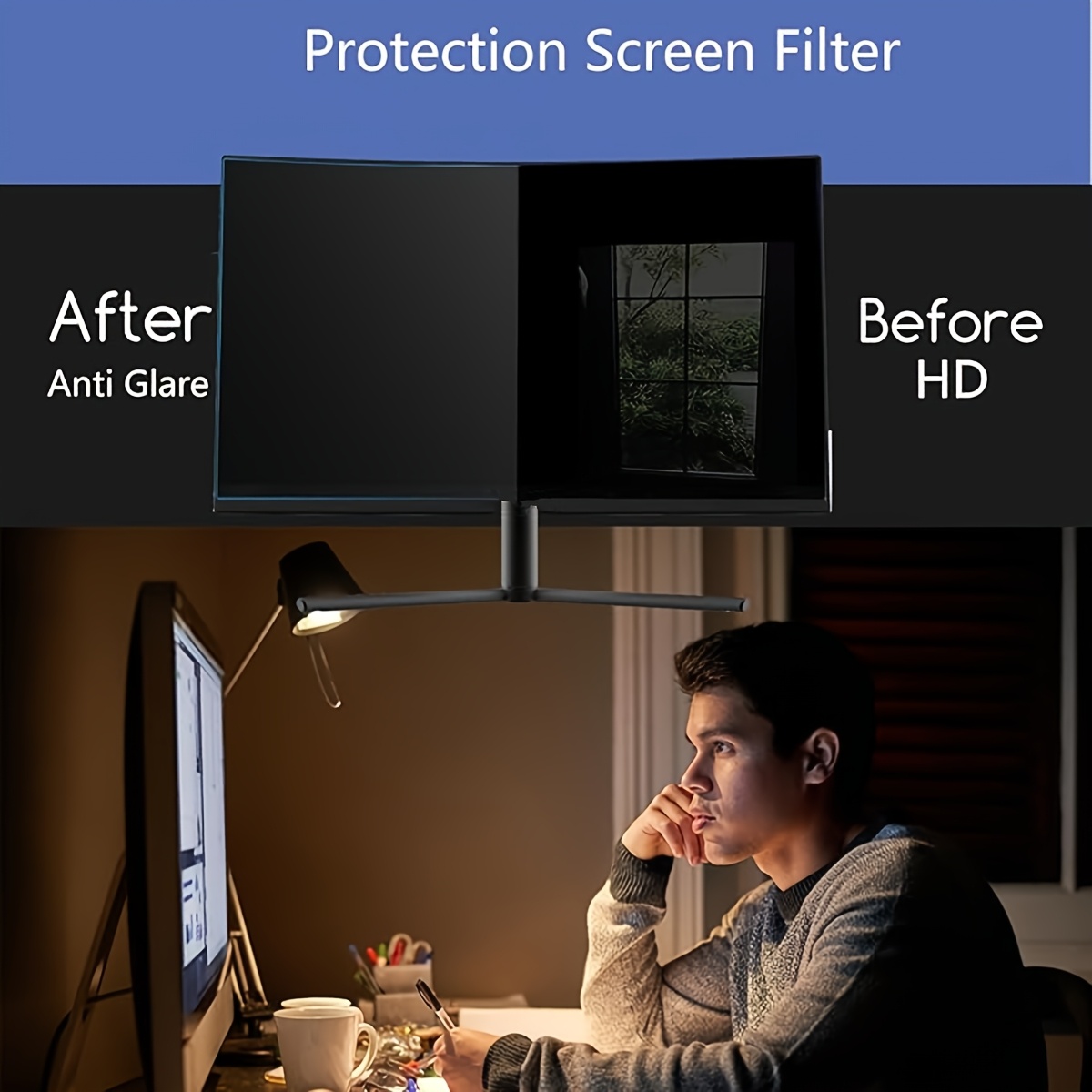 anti glare matte screen :9 Temu Spain