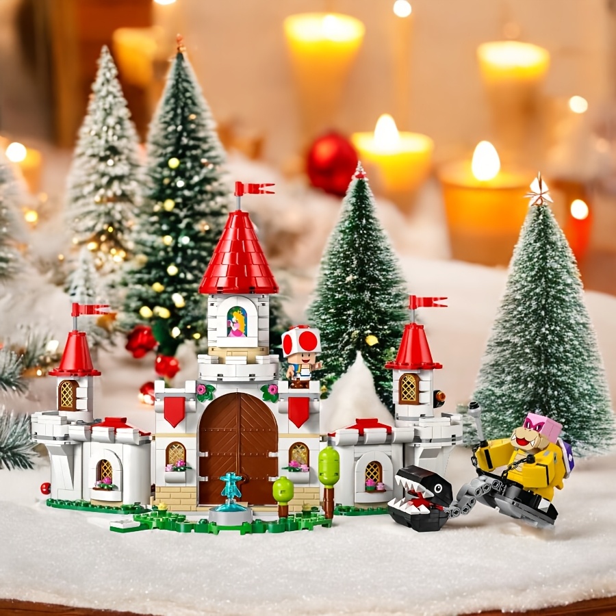 European Version of LEGO 71435: A Showdown with Roy! Princess Peach'S Castle