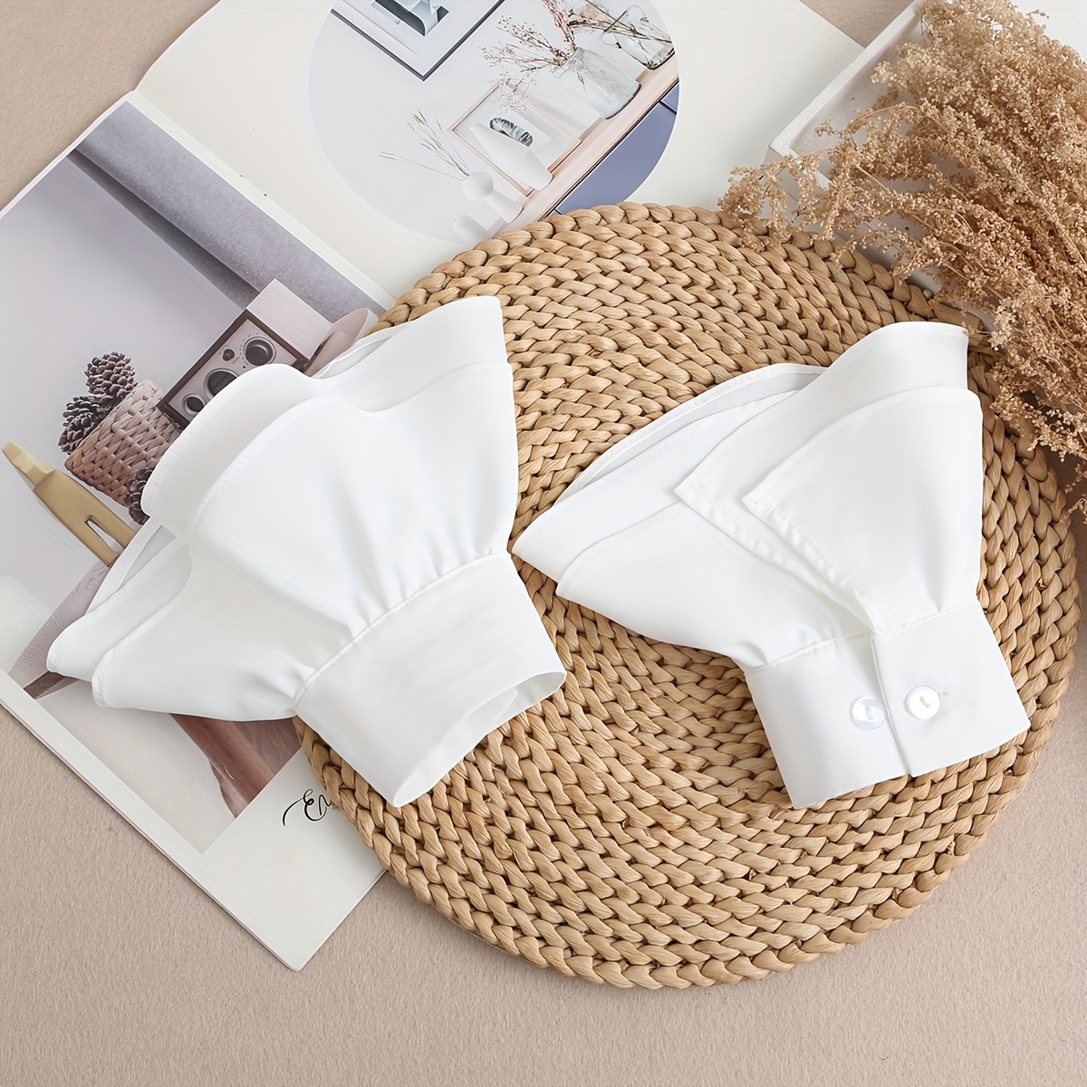 Xiangru Rüschen-Manschetten Fürs Handgelenk – Abnehmbar, Gothic-Spitze, Einheitsgröße – Perfekt Für Party & Hochzeit