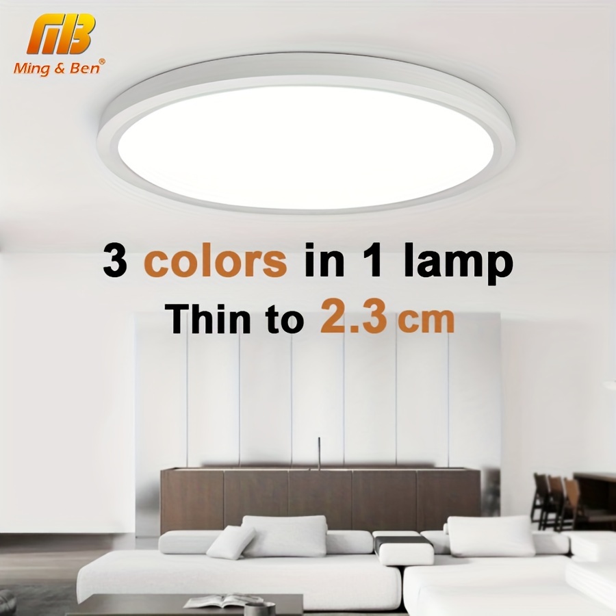 

&ben Led Dimmable Ceiling Lights 44w Ac100-240v 0.9inch Led Ceiling For Bedroom