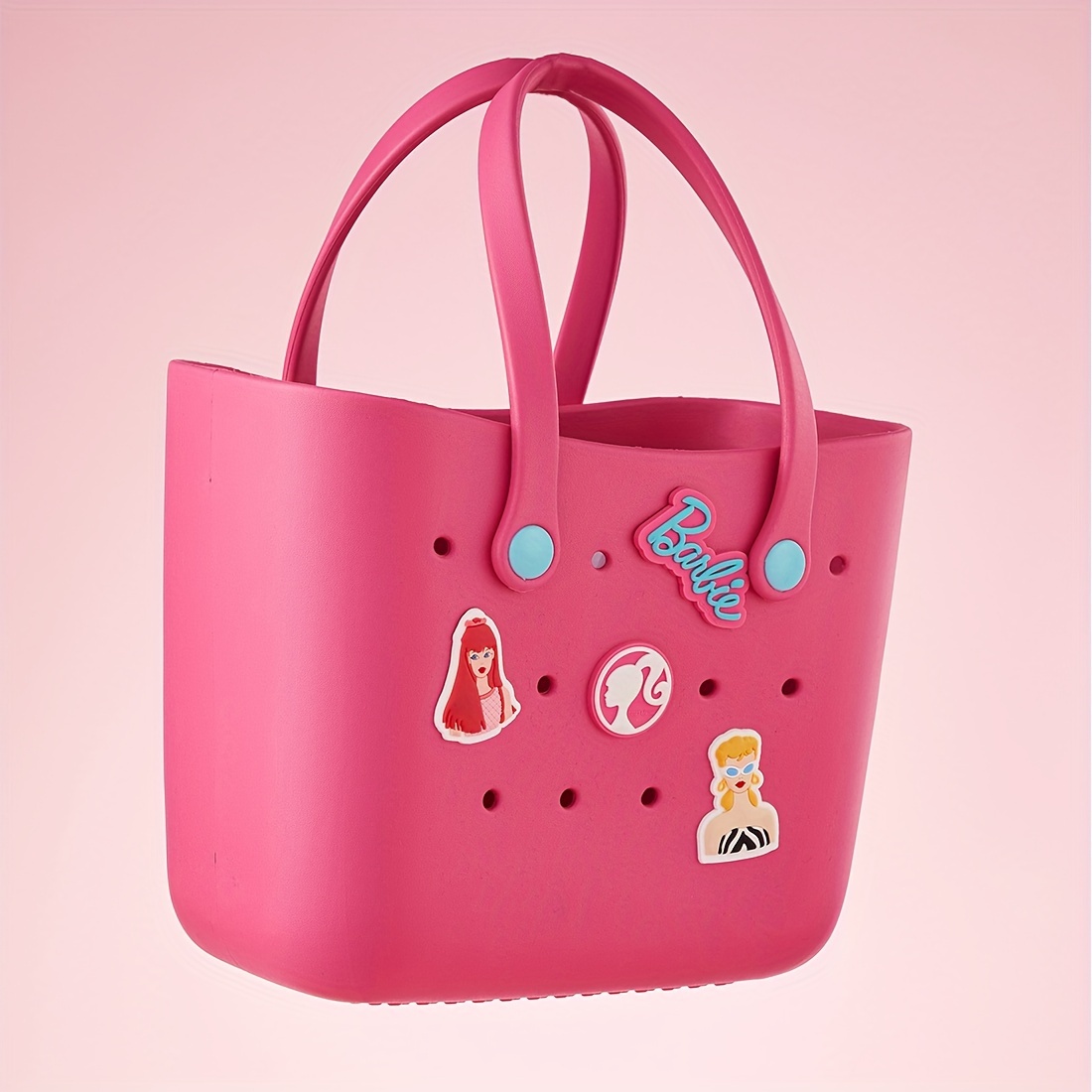 

Miniso Barbie Glitter Series Hollow Bento Bag - Pvc Collectible Toy