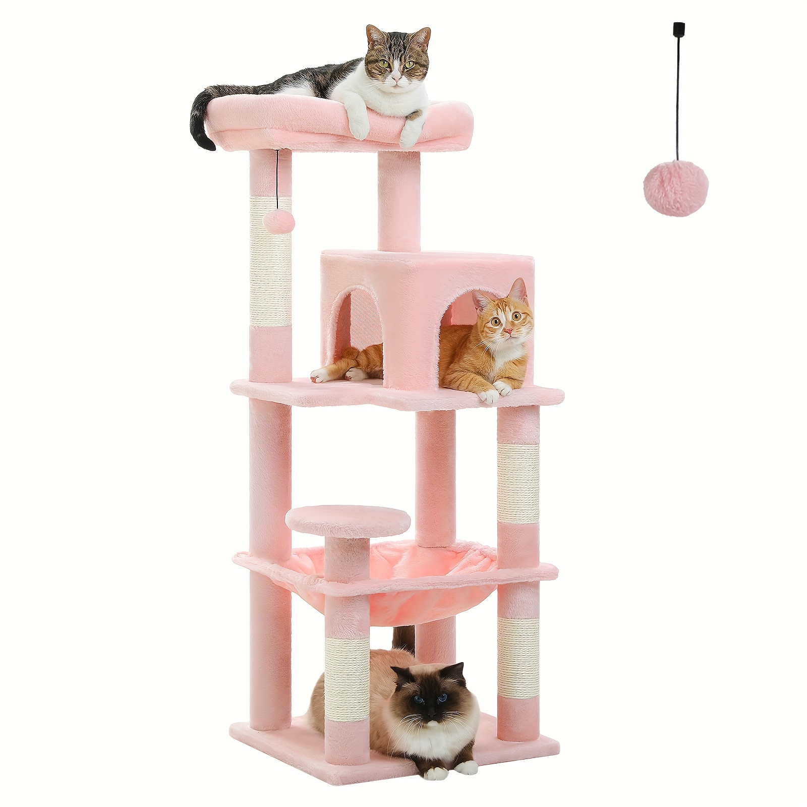 Cat Tree Indoor Cats Cat Tower Large Cats Metal Temu