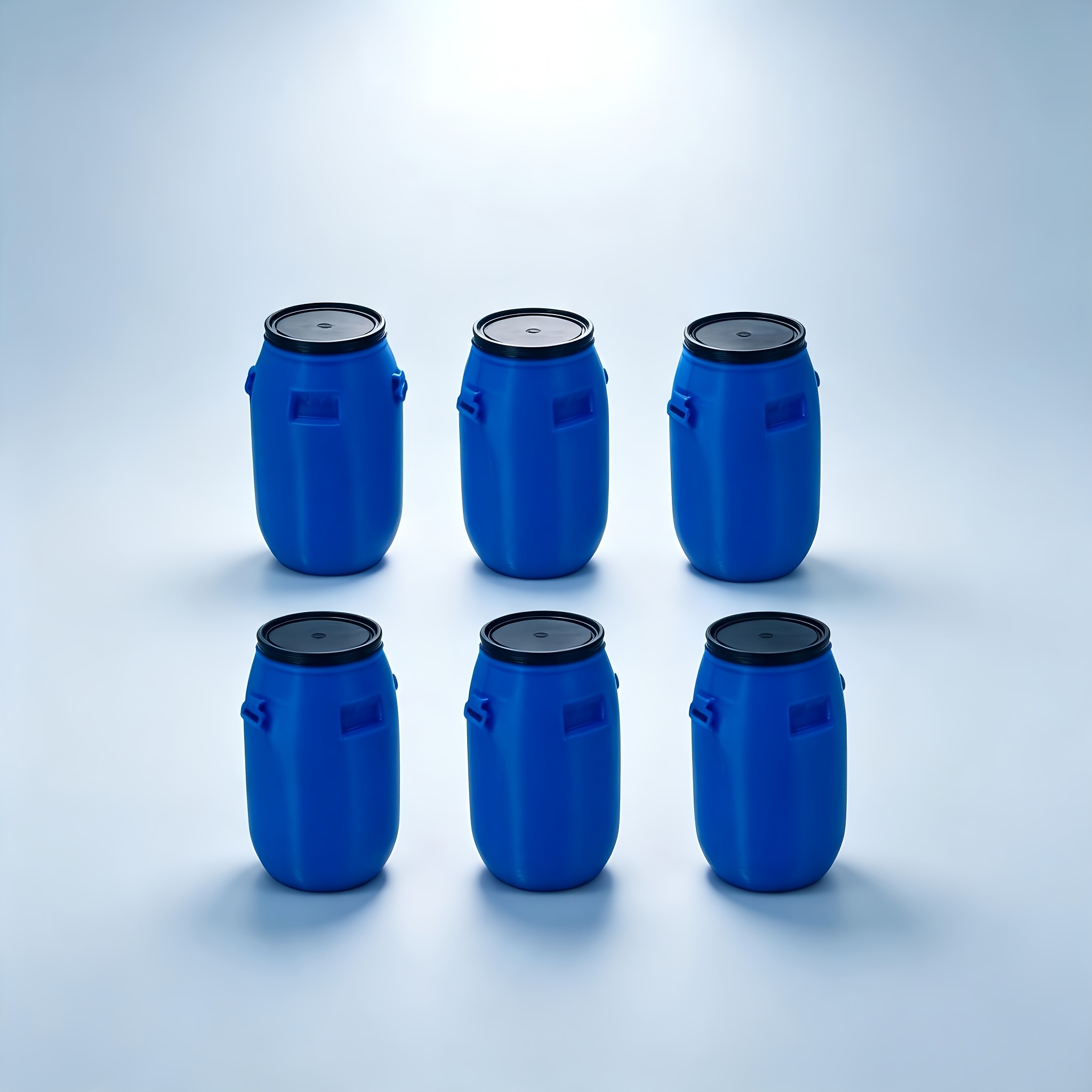 TEMU 6pcs Realistic Mini Industrial Models, Dual-color Open Storage Buckets, Suitable For Ho Scale, Scale Industrial Sand Table Layout, Miniature