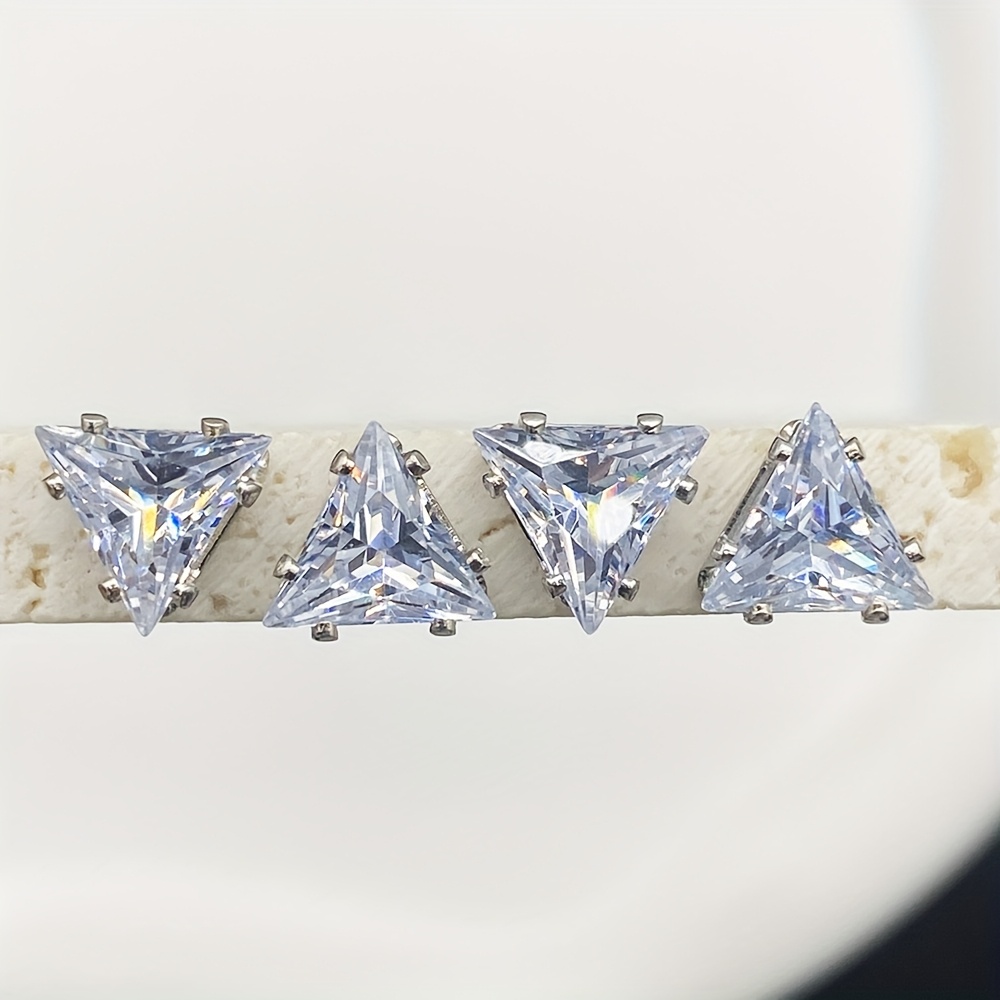 Image of A Pack Of 10 Artificial Zirconia Rhinestones For Hand-sewing, Diy Hand-sewn Clothing, Shoes, Hats, Bags, And Accessories