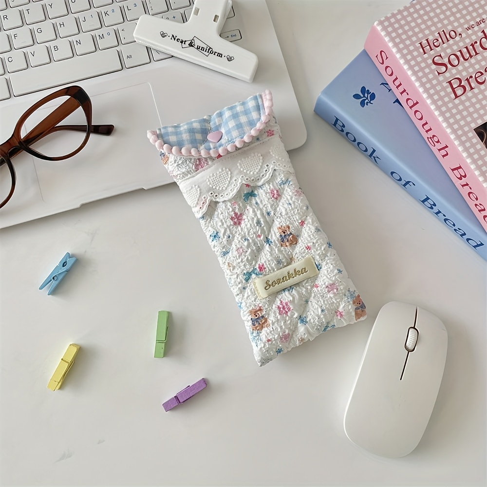 E-shop Weiche Brillentasche, Tragbare Druckfeste Aufbewahrungstasche, Tragbare Fliegentasche