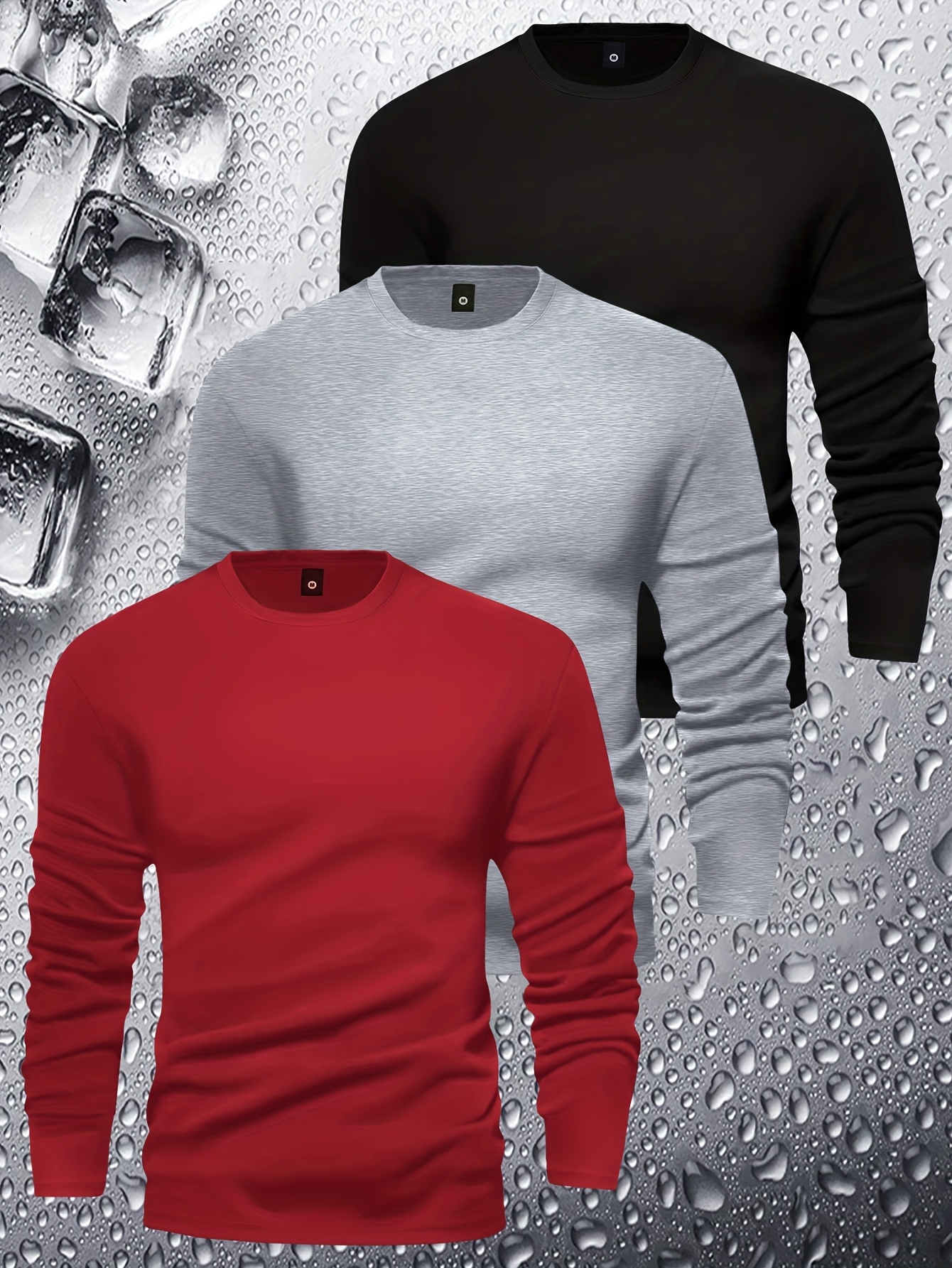 Chemise Salty Crew Homme – Manches Longues – Polyester – Taille L – Vert D'eau