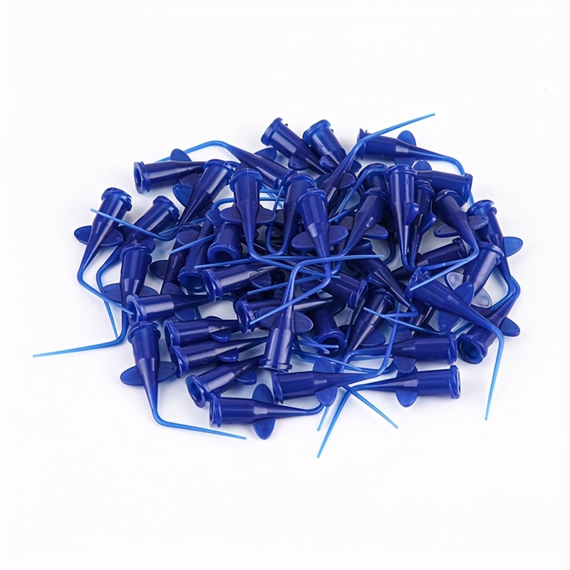 

50pcs Butterfly Shaped Delivery Curved Needle Heads