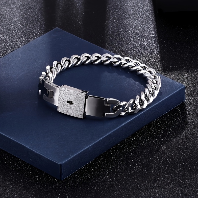 ensemble bijoux élégant couples 2 pièces acier inoxydable - Temu France