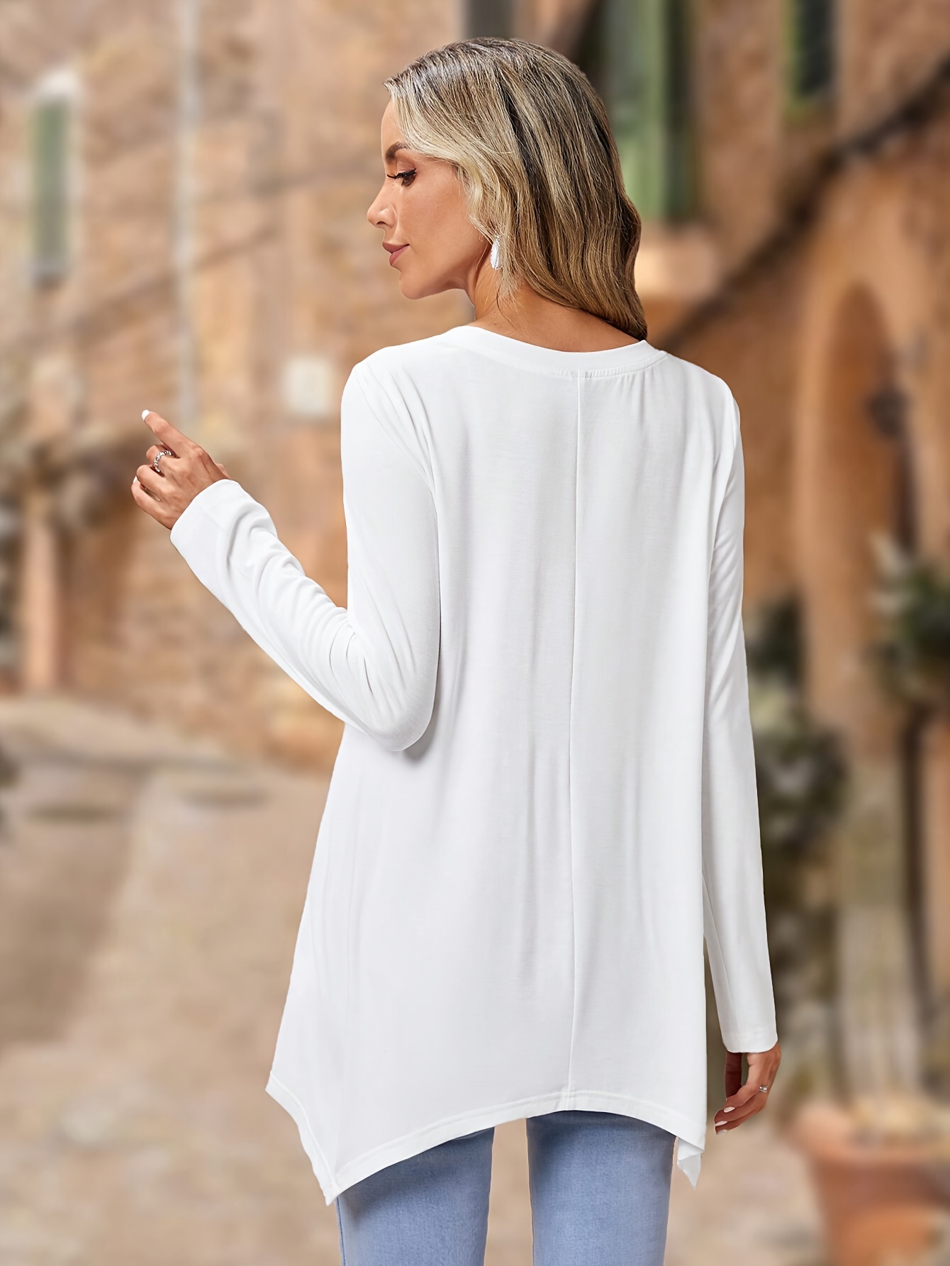 Long Sleeve Tunic Ladies Winter Tunic Tops Women's Long Sleeve