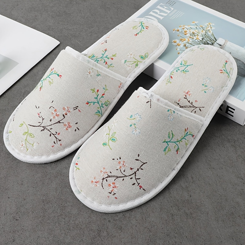 TEMU Ciabatte Monouso Estive Traspiranti e Assorbi-Sudore per Camera d', Salone di , Uso , Ciabatte Ispessite Antiscivolo per Hotel e B&B, Scarpe da