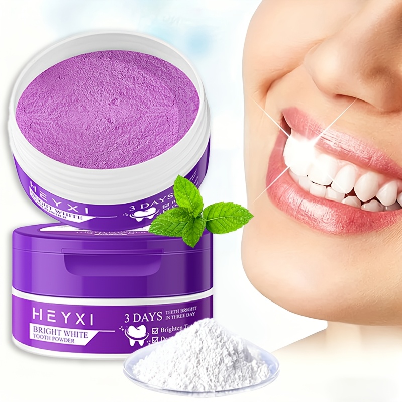 purple teeth powder deep cleaning   breath essential for personal care Product details 2