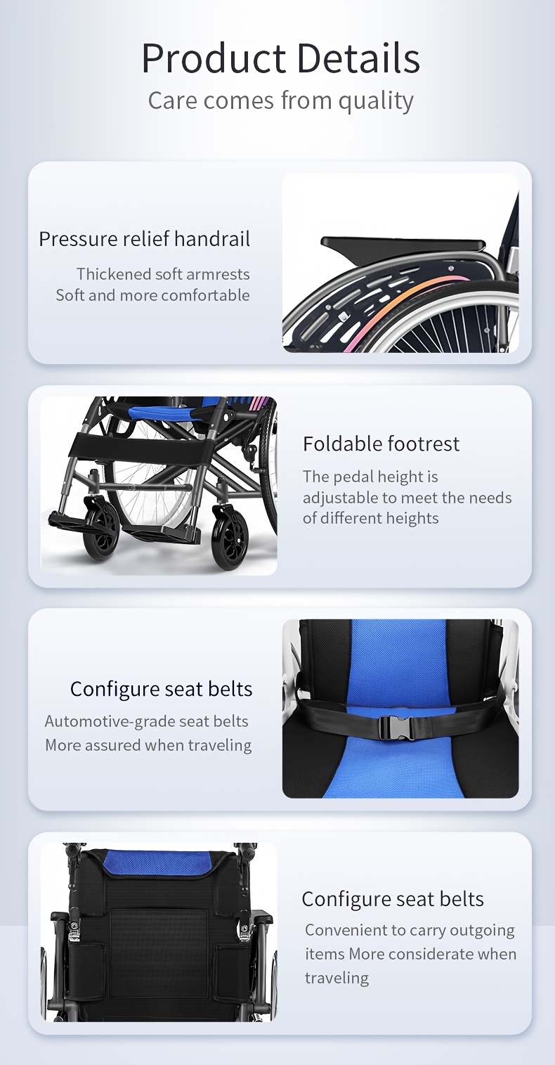 a versatile and lightweight walking aid constructed from aluminum alloy weighing 13 2 kg it features a double cross support frame   with an anti   device and a breathable soft cushion no installation is necessary Product details 7