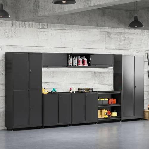 garage metal rolling garage storage cabinet sets tool boxes workbench cabinets metal cabinets with adjustable partitions tool cabinets and workbenches for garage storage utility rooms tool rooms