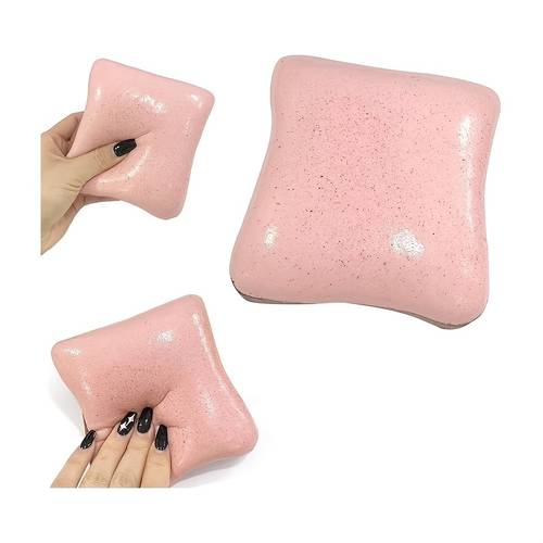 1pc strawberry toast bread squeeze toy parties holidays and birthdays it a and of soft material making it an for classroom rewards